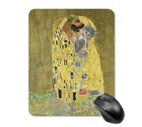 AFLJNYNN Gustav klimts The Kiss Digital Daily Versatile Mouse Pad Grip Essential Antiscivolo Flessibile Desktop Precisione Texture