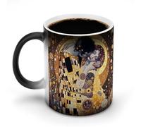 AFLJNYNN Gustav klimts The Kiss Secret Tazza cambia colore, ideale per anniversari