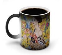 AFLJNYNN Gustav klimts The Kiss Smart Reveal - Tazza da caffè per tè e latte caldo