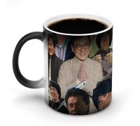 AFLJNYNN Jackie chan Mood Reveal - Tazza da caffè per pause