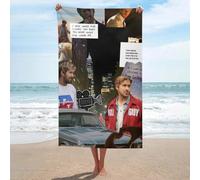 AFLJNYNN Jacob Elordi - Set di asciugamani da bagno e telo mare per una vacanza perfetta