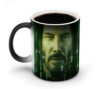 AFLJNYNN Keanu Reeves Tea Time - Tazza divertente con immagine nascosta attivata dal calore