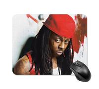 AFLJNYNN Lil Wayne - Tappetino per mouse antiscivolo, ergonomico, silenzioso, efficiente