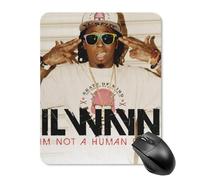 AFLJNYNN Lil Wayne - Tappetino per mouse leggero, decorativo, minimalista, impermeabile, per la scuola e tutti i giorni