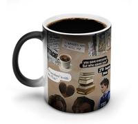 AFLJNYNN Matthew Gray Gubler Cool Reveal Tazza da caffè con effetto a caldo