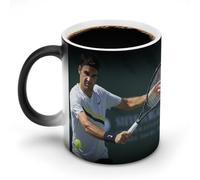 AFLJNYNN Roger Federer - Tazza con stampa invisibile che diventa visibile con il calore
