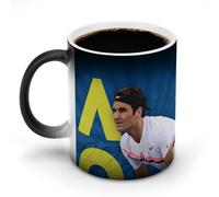 AFLJNYNN Roger Federer Tazza con stampa magica che si sposta con il calore