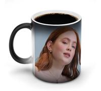 AFLJNYNN Sadie Sink - Tazza da tè che cambia l'umore con rivelazione della temperatura