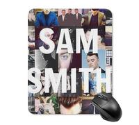 AFLJNYNN Sam Smith - Tappetino per mouse per computer portatile, morbido, efficiente, elegante, liscio, semplice e sicuro