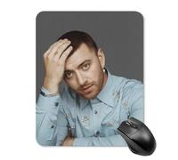 AFLJNYNN Sam Smith, tappetino per mouse stabile e pratico, antiscivolo, supporto affidabile e innovativo e flessibile
