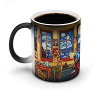 AFLJNYNN Tazza da caffè segreto post-impressionismo Van Gogh per Happy Days
