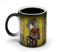 AFLJNYNN Tazza in ceramica colorata di Van Gogh post-impressionismo per la gioia mattutina si apre