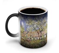 AFLJNYNN Tazza magica artistica con disegno di Monet, per gli amanti del tè