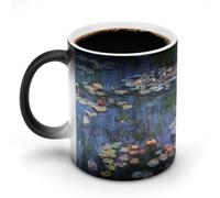 AFLJNYNN Tazza magica artistica con disegno di Monet, per gli amanti del tè