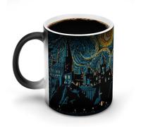 AFLJNYNN Tazza magica post-impressionismo Van Gogh reattiva al calore con design personalizzato per pause caffè