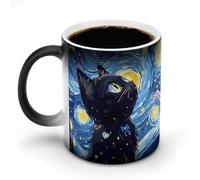 AFLJNYNN Tazza per gli appassionati di caffeina post-impressionismo Van Gogh Creative Reveal