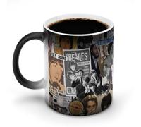 AFLJNYNN Tazza termica da caffè The Beatles con divertente sorpresa per bevande calde