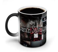 AFLJNYNN Team Damon Salvatore Mood Magic Tazza con parole segrete
