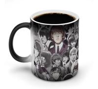 AFLJNYNN The Beatles Happy Color Shift Tazza per uso personale