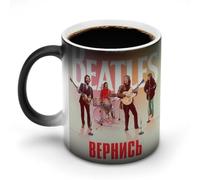 AFLJNYNN The Beatles Smart Reveal - Tazza da caffè per tè e latte caldo