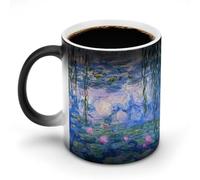 AFLJNYNN Van Gogh - Tazza trasformabile post-impressionista per rituali mattutini calmi