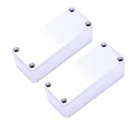 Aflytep 2 Pz Alluminio Calpestio Effetti Cassa 1590A Cassa del Pedale Stile per Chitarra