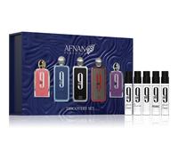Afnan Discovery Set 9pm cofanetto regalo: EDP 9pm 2 ml + EDP 9pm Rebel 2 ml + EDP 9pm Femme 2 ml + EDP 9am Femme 2 ml + EDP 9am Dive 2 ml per Donna