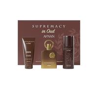 Afnan Supremacy In Oud - estratto profumato 100 ml + gel doccia 150 ml + deodorante spray 150 ml