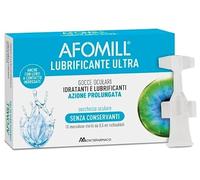 Afomill - Afomill Lubrificante Ultra Collirio Idratante per Occhi Secchi 10 Flaconcini Monodose - 950040067