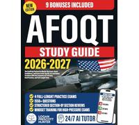 AFOQT Study Guide: The FastPrep Protocol to Master the Exam, Boost Confidence, and Score in the Top 10% to Land Rated Positions With the Exclusive 24/7 AI Tutor, Real Practice, and Full-Length Tests