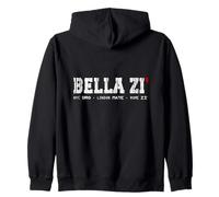Aforisma Divertente Bella ZI' Romanesco Dialetto Roma Felpa con Cappuccio