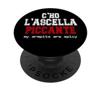 Aforisma divertente Romanesco dal dialetto parlato a Roma PopSockets PopGrip Adesivo