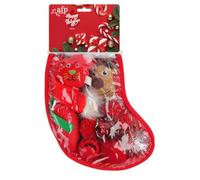 AFP Happy Holidays Cadeausok Rood