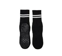 AFQBOEQXY Calzini Antiscivolo per Yoga, Calzini da Yoga Alti Fino al Ginocchio in Cotone Donna con Impugnatura in Silicone e separazione delle Dita Multicolore(Color-02)