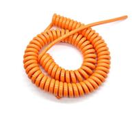 AFQBOEQXY Cavi di espansione, Cavo Elettrico Retrattile a Spirale a 2 conduttori, 10 m, Estensibile, Diverse Misure(4mm2 11AWG)