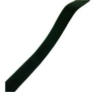 AFQBOEQXY Cinta de terciopelo, Nastro di Velluto con Frange, Larghezza 6-38 mm, Multicolore(Dark Green,10mm x 5yards)