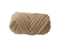 AFQBOEQXY Fil épais en Coton tubulaire, Filato Grosso for Maglia e Uncinetto 1 kg Cotone Multicolore(1kg Khaki)