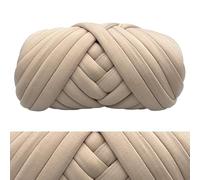 AFQBOEQXY Filato per Uncinetto, Super Chunky Crochet Yarn Multicolor 500g Pack of 2(Camel)