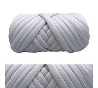 AFQBOEQXY Filato per Uncinetto, Super Chunky Crochet Yarn Multicolor 500g Pack of 2(Grey)