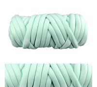 AFQBOEQXY Filato per Uncinetto, Super Chunky Crochet Yarn Multicolor 500g Pack of 2(Light Green)
