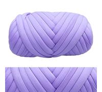 AFQBOEQXY Filato per Uncinetto, Super Chunky Crochet Yarn Multicolor 500g Pack of 2(Light Purple)