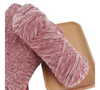 AFQBOEQXY Filato per Uncinetto, Super Chunky Velvet Chenille Yarn for Crochet Knitting Weaving Crafts 100g Multicolor(04)