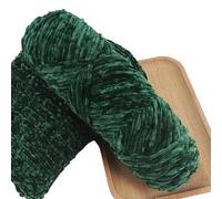 AFQBOEQXY Filato per Uncinetto, Super Chunky Velvet Chenille Yarn for Crochet Knitting Weaving Crafts 100g Multicolor(12)