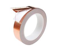 AFQBOEQXY Nastro in Rame antilumaca, Nastro in Lamina di Rame 20M 5-50mm(Single,20M per ROLL-1ROLL-30MM)