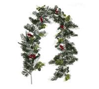 AFQBOEQXY Pigne Artificiali, Ghirlanda di Natale Artificiale in Cedro e Pino, 180 cm