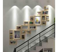 AFQBOEQXY Set di cornici Multi-Foto, Set di cornici for Foto Collage a Scala, Confezione da 20, Diverse Dimensioni(1006)