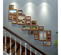 AFQBOEQXY Set di cornici Multi-Foto, Set di cornici for Foto Collage a Scala, Confezione da 20, Diverse Dimensioni(1001)