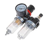 AFR-2000 AL-2000 Pneumatico Twin Air Filter Air Compressor Source Treatment con regolatore Trappola 1/4" NPT