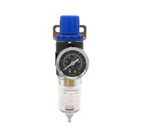 AFR2000 1/4" Air Pressure Regulator Water Separator Trap Filter Airbrush Compressor Pressure-relief valve(BT 8mm fittings)