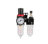 AFR2000+AL2000 G1/4" Compressore d'aria AFC2000 Separatore acqua olio Regolatore Trappola Filtro Aerografo AFC-2000(PC 6mm)